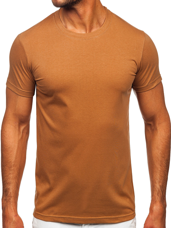 Men's Basic T-shirt Brown Bolf 2005-86
