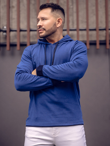 Men's Hoodie Indigo Bolf 145380