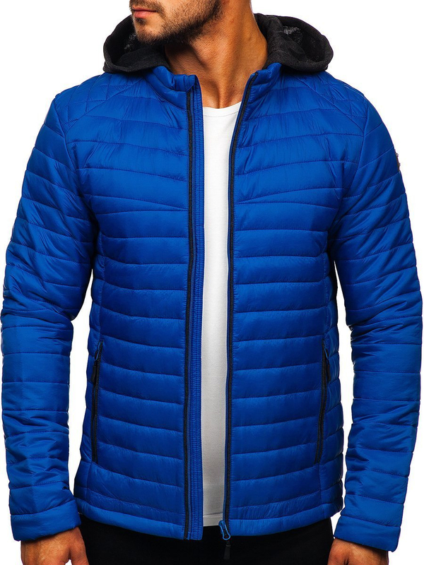 Men's Transitional Down Jacket Blue Bolf AB031