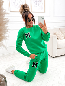 Women's 2-Piece Tracksuit Green Bolf VE22