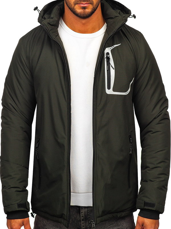 Men's Winter Jacket Khaki Bolf HKK2025