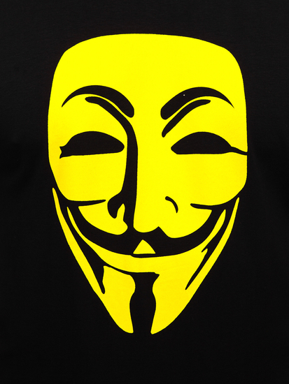 Men's Printed T-shirt Black Bolf 14400