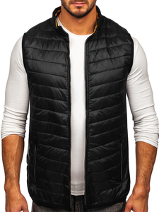 Men's Quilted Gilet Black Bolf 7103