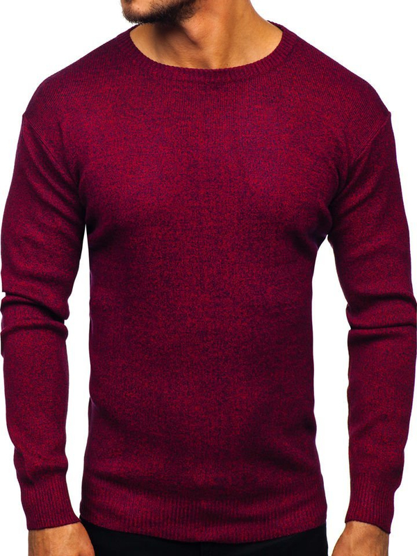 Men's Jumper Claret Bolf 8529