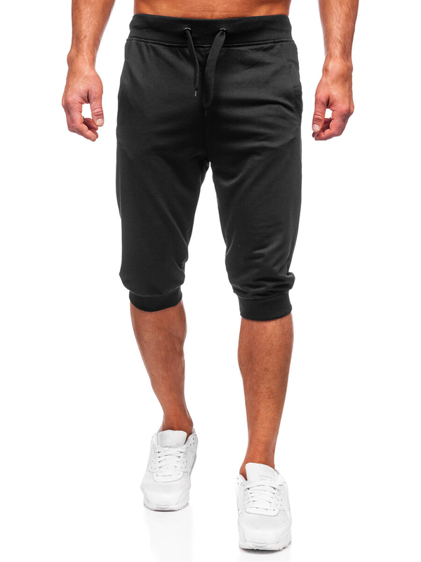 Men's Sweat Shorts Black Bolf K10002