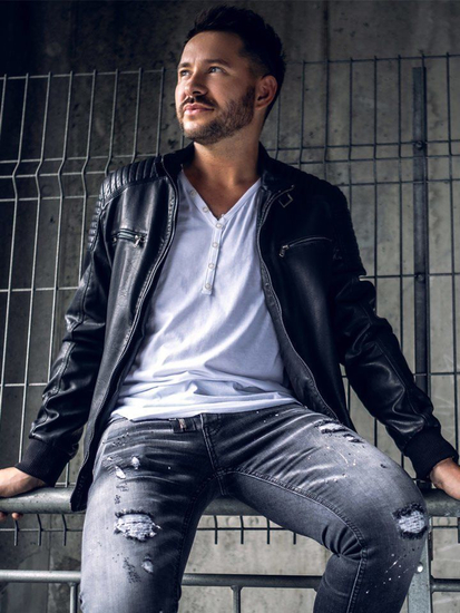 Men’s Basic V-neck T-shirt White Bolf 4049