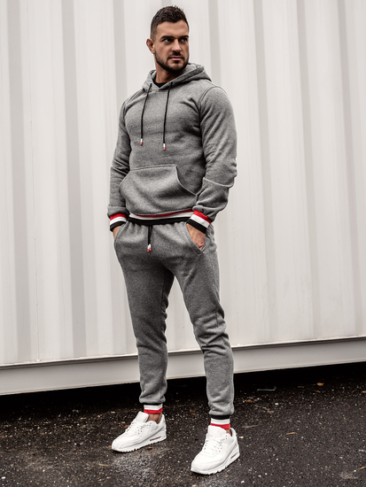 Men's Tracksuit with Hood Graphite Bolf 8C60