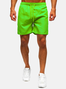 Men’s Swimming Trunks Green-Neon Bolf QD28