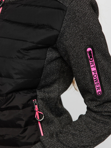 Women's Lightweight Jacket with hood Black Bolf KSW4001A1