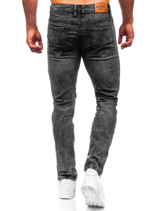 Men's Jeans Regular Fit Black Bolf K10010-2