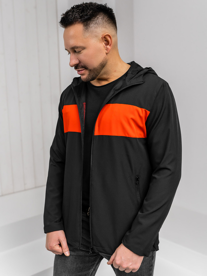 Men’s Windbreaker Jacket Black Bolf HM147A1