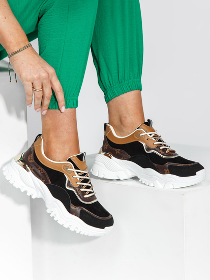 Women's Sneakers Black Bolf AD717