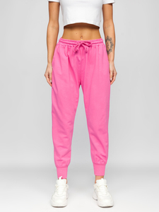 Women's Sweatpants Pink Bolf 0011