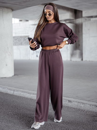 Women’s 2-Piece Sport Outfit masełko Chocolate Bolf 821111