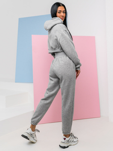 Women's 2-Piece Oversize Tracksuit Grey Bolf 8C68
