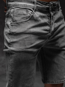 Men's Denim Shorts Graphite Bolf MP0274A1