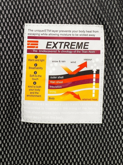 Men's Winter Ski Jacket Black-Green Bolf 1910