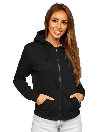 Women's Hoodie Black Bolf W03B