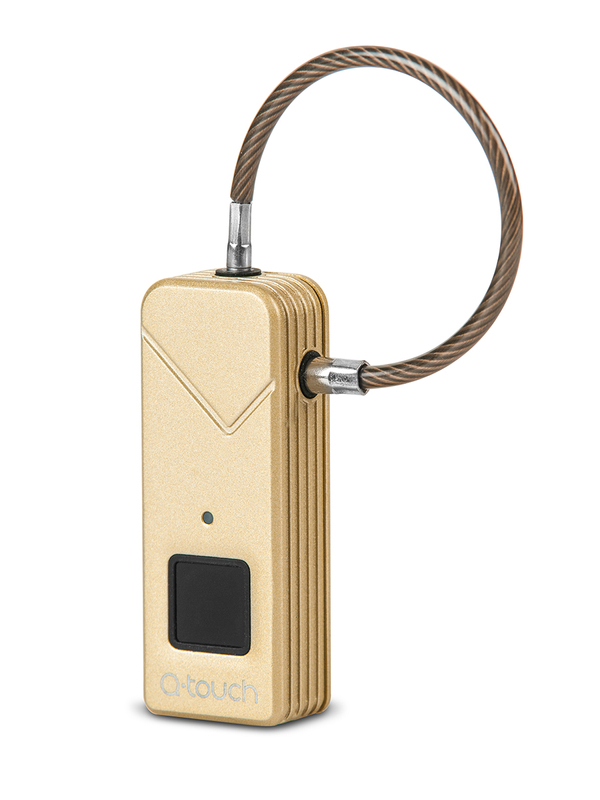 Fingerprint Padlock Gold QFL-02