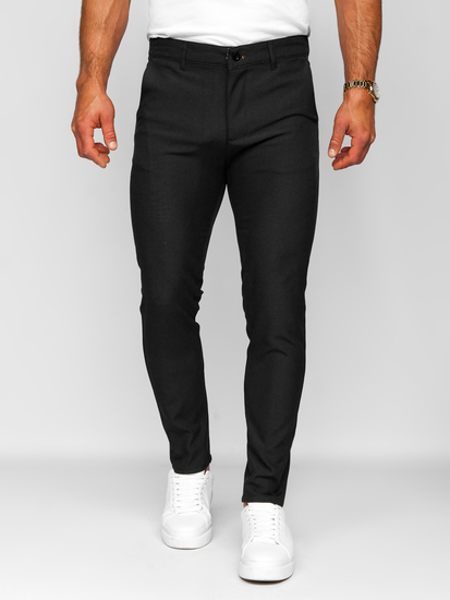 Men’s Elegant Pants Black Bolf 0031