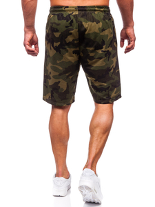 Men's Camo Shorts Khaki Bolf 8K283