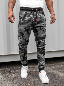 Men's Sweatpants Camo-Graphite Bolf KZ15A