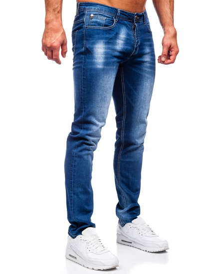 Men's Jeans Regular Fit Navy Blue Bolf MP019B