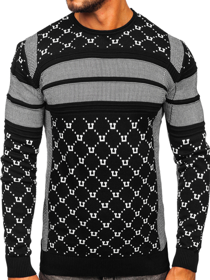 Men's Sweater Black Bolf 1059