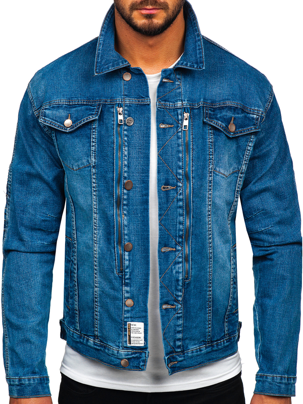 Men's Denim Jacket Blue Bolf MJ508B