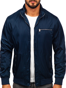 Men's Lightweight Jacket Navy Blue Bolf 5M3106