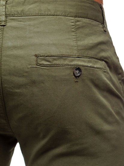 Men's Chino Pants Green Bolf 1146