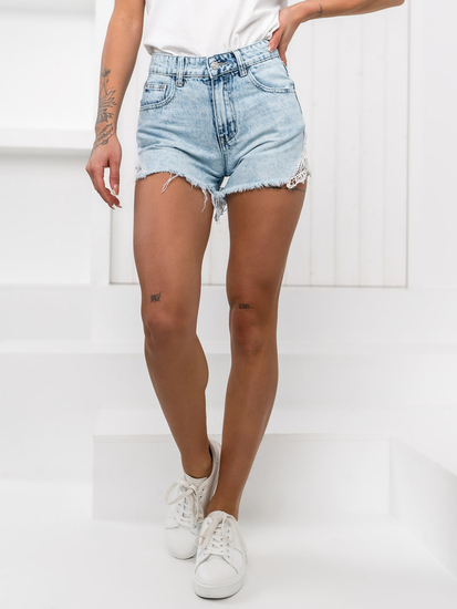 Women's Denim Shorts Blue Bolf JK687A1