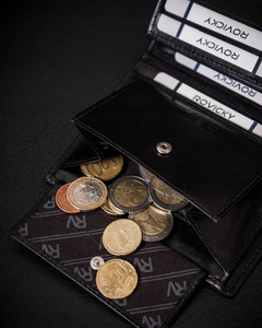 Men's Leather Wallet Black 25912