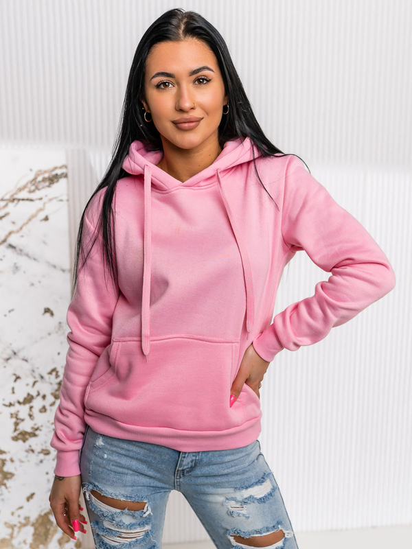 Women’s Kangaroo Sweatshirt Pink Bolf W02A1