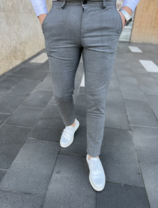 Men's Textile Chinos Graphite Bolf 0042