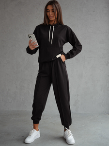 Women’s 2-Piece Sport Outfit Black Bolf 82162