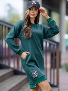 Women’s Sport butter dress Bottle Green Bolf 524