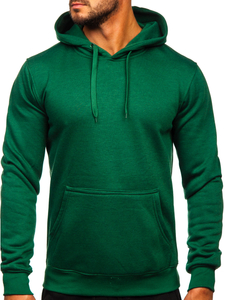 Men's Kangaroo Tracksuit Dark Green Bolf D002