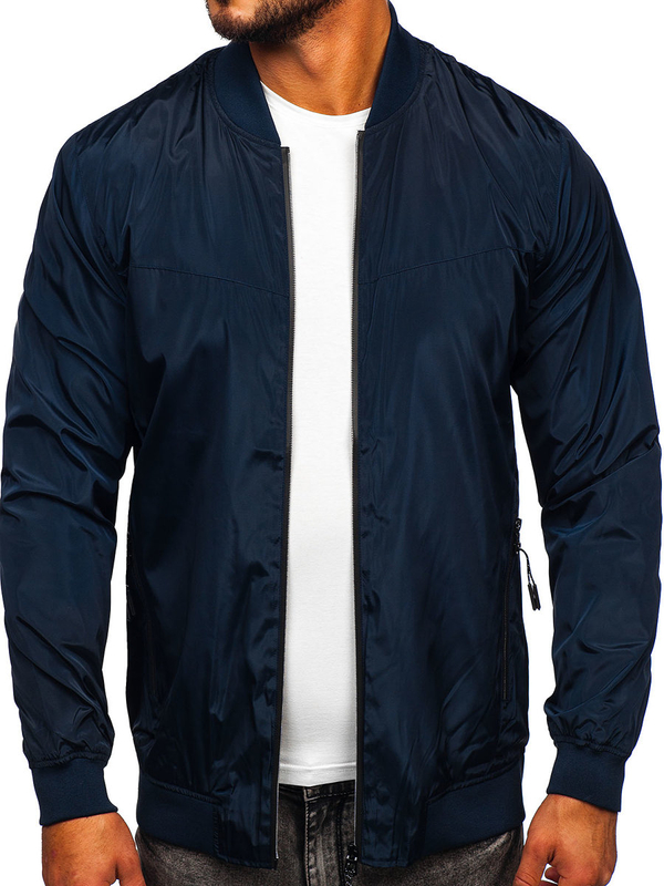 Men's Lightweight Jacket Navy Blue Bolf W3909
