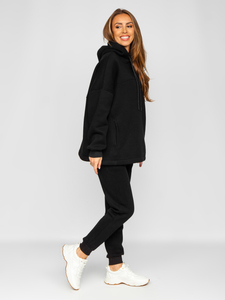 Women's 2-Piece Tracksuit Black Bolf 8029