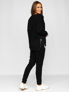 Women's 2-Piece Tracksuit Black Bolf T2247