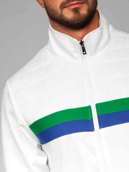 Men's Tracksuit White Bolf 3A166