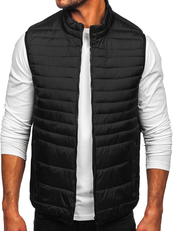 Men’s Quilted Gilet Black Bolf 31M5067