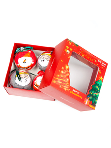 Women's X-mas Socks Multicolour Bolf M7-4P 4 PACK