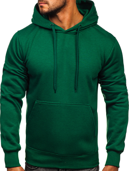 Men's Kangaroo Hoodie Dark Green Bolf 2009