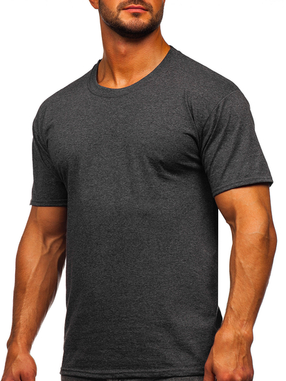 Men's Basic T-shirt Graphite Bolf B10
