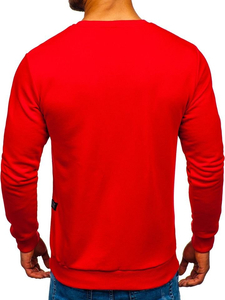 Men's Sweatshirt Red Bolf 171715