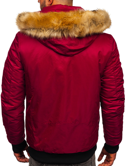 Men's Winter Jacket Claret Bolf 2129