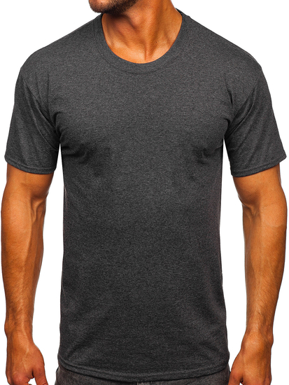Men's Basic T-shirt Graphite Bolf B10