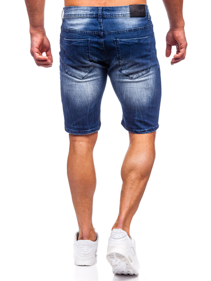Men's Denim Shorts Navy Blue Bolf MP0044B